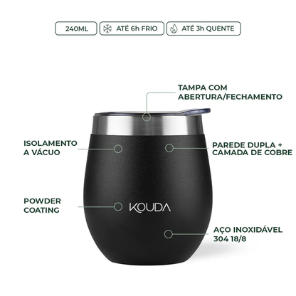 Copo Térmico Kouda Ivo - 240ml