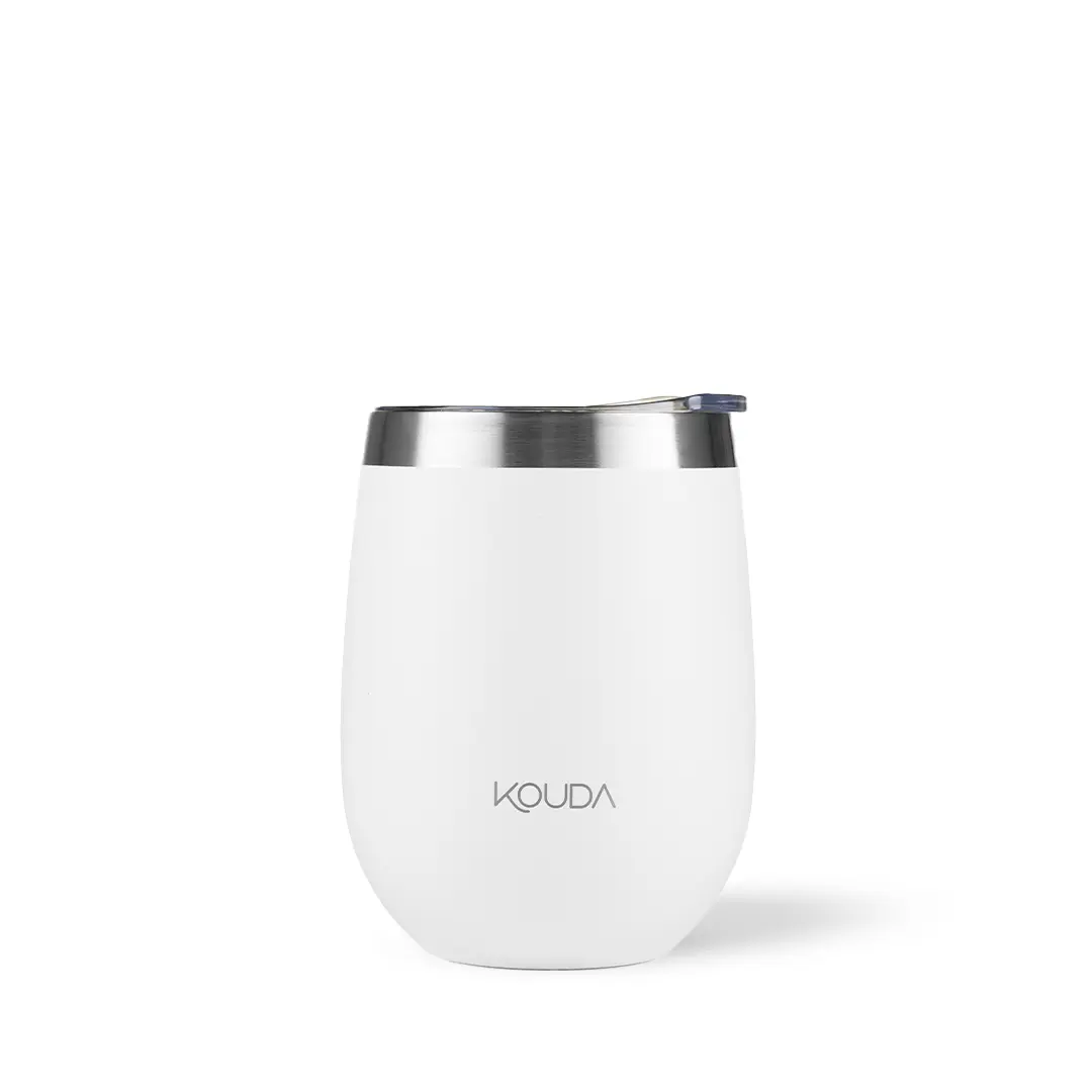 Copo Térmico Kouda Ivo - 360ml - Branco