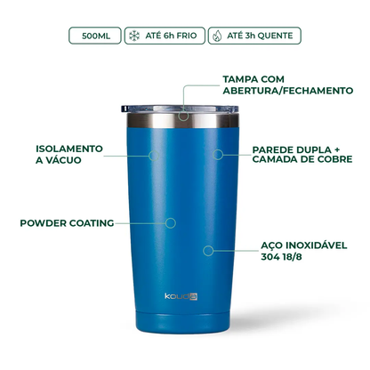 Copo Térmico Kouda Don - 500ml