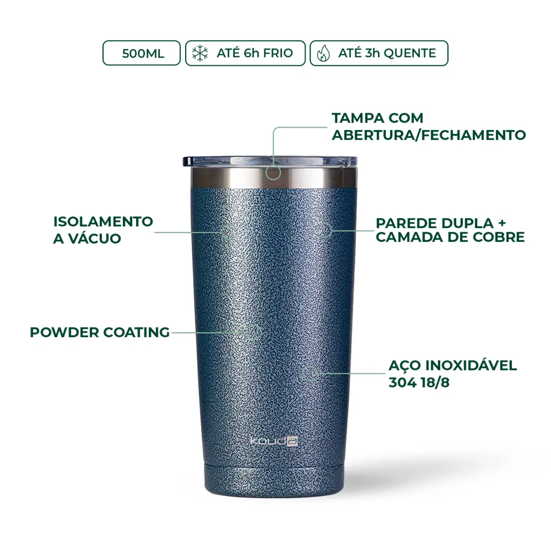 Copo Térmico Kouda Don - 500ml