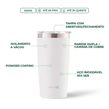 Copo Térmico Kouda Don - 500ml