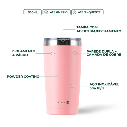 Copo Térmico Kouda Don - 500ml