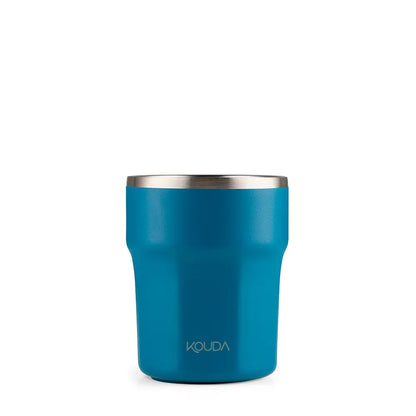 Copo Térmico Kouda Egeu - 270ml - Azul Petróleo
