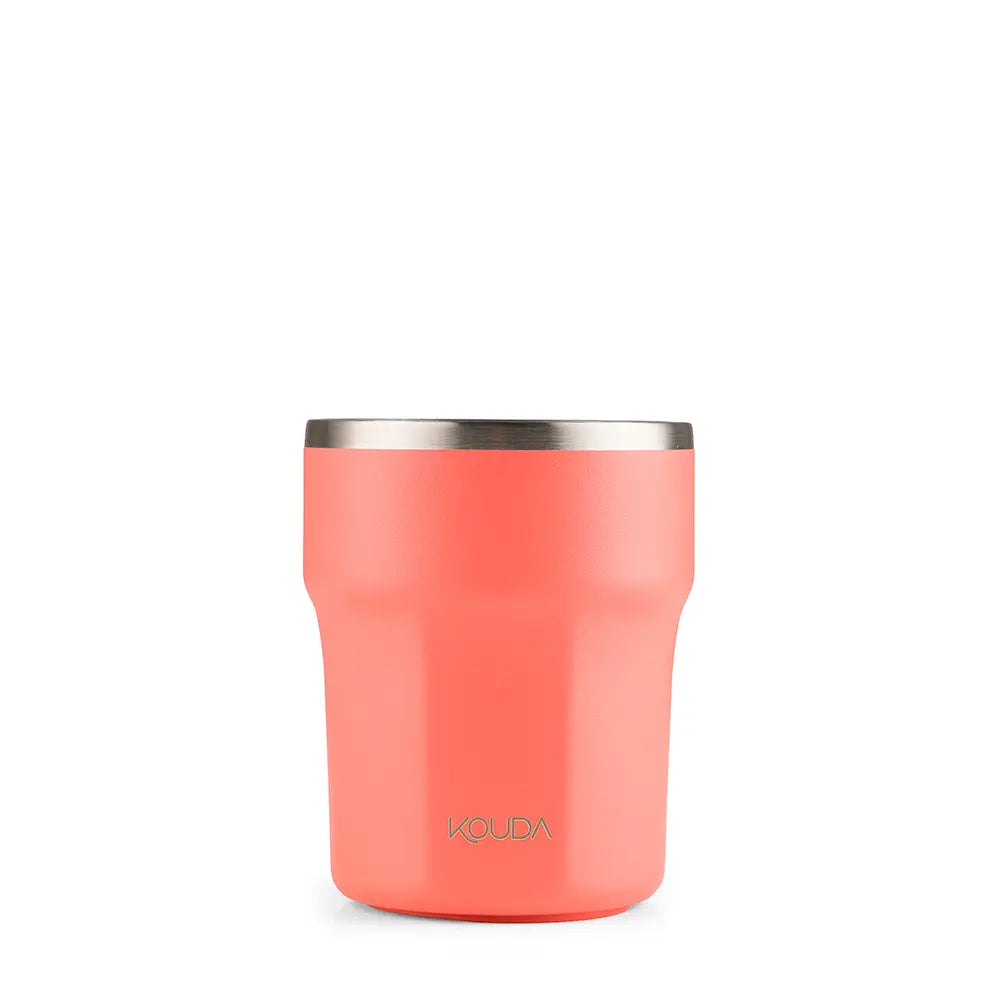 Copo Térmico Kouda Egeu - 270ml - Coral