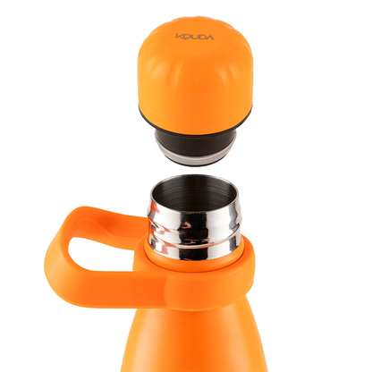 Garrafa Térmica Kouda Grey - 500ml - Laranja