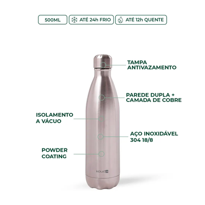 Garrafa Térmica Kouda Grey - 750ml