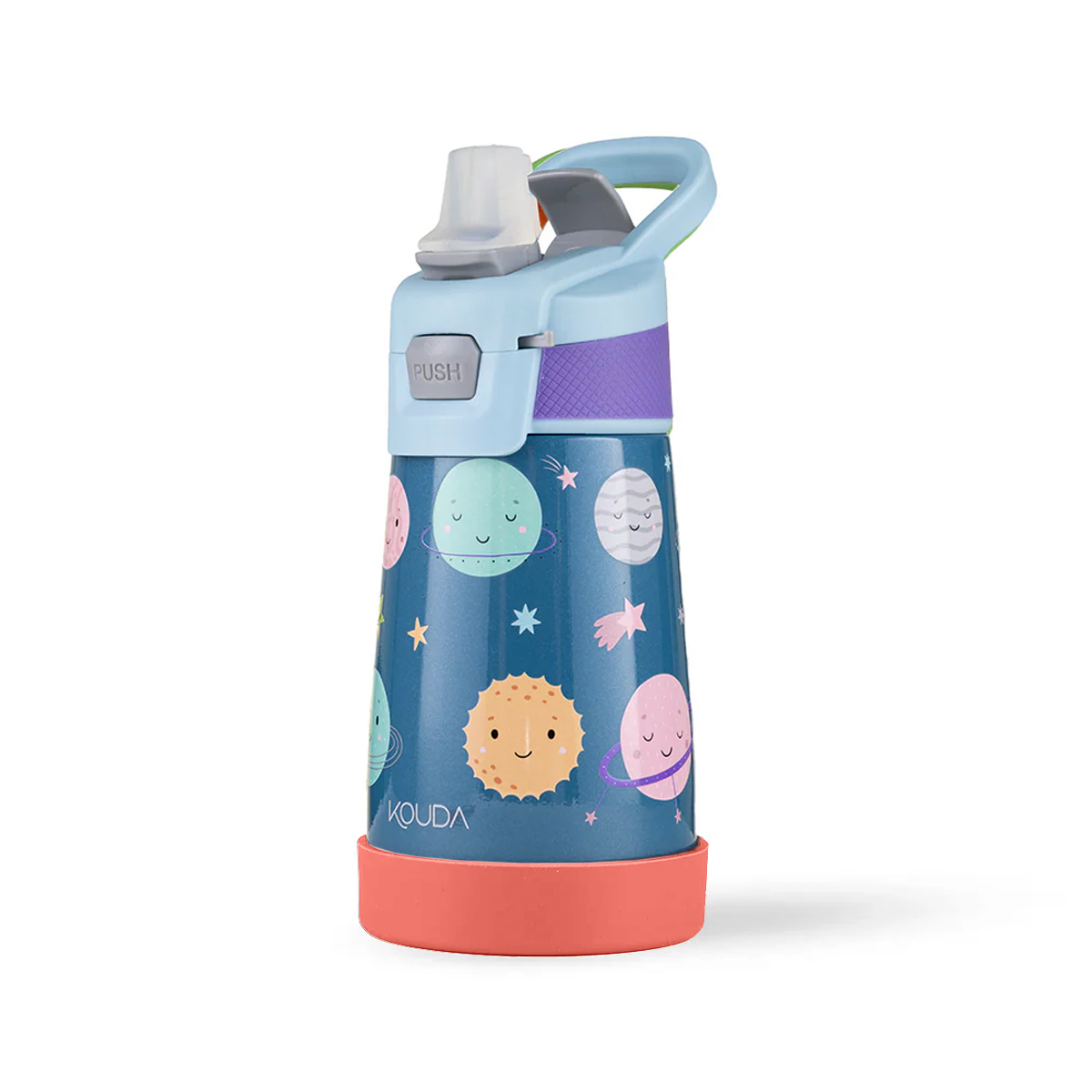 Garrafa Térmica Kouda Oka Kids – 350ml - Planetas