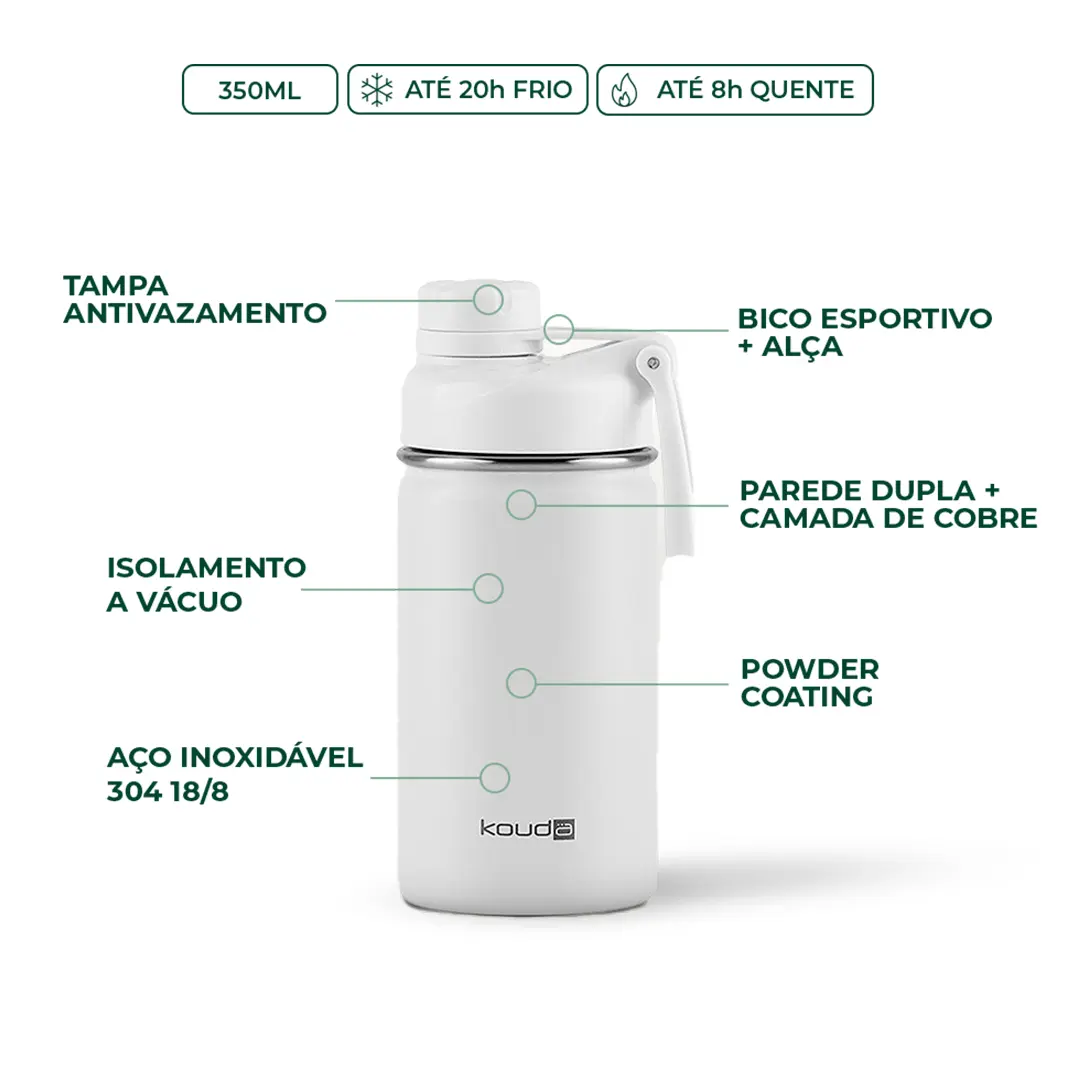 Garrafa Térmica Kouda Ladakh - 350ml