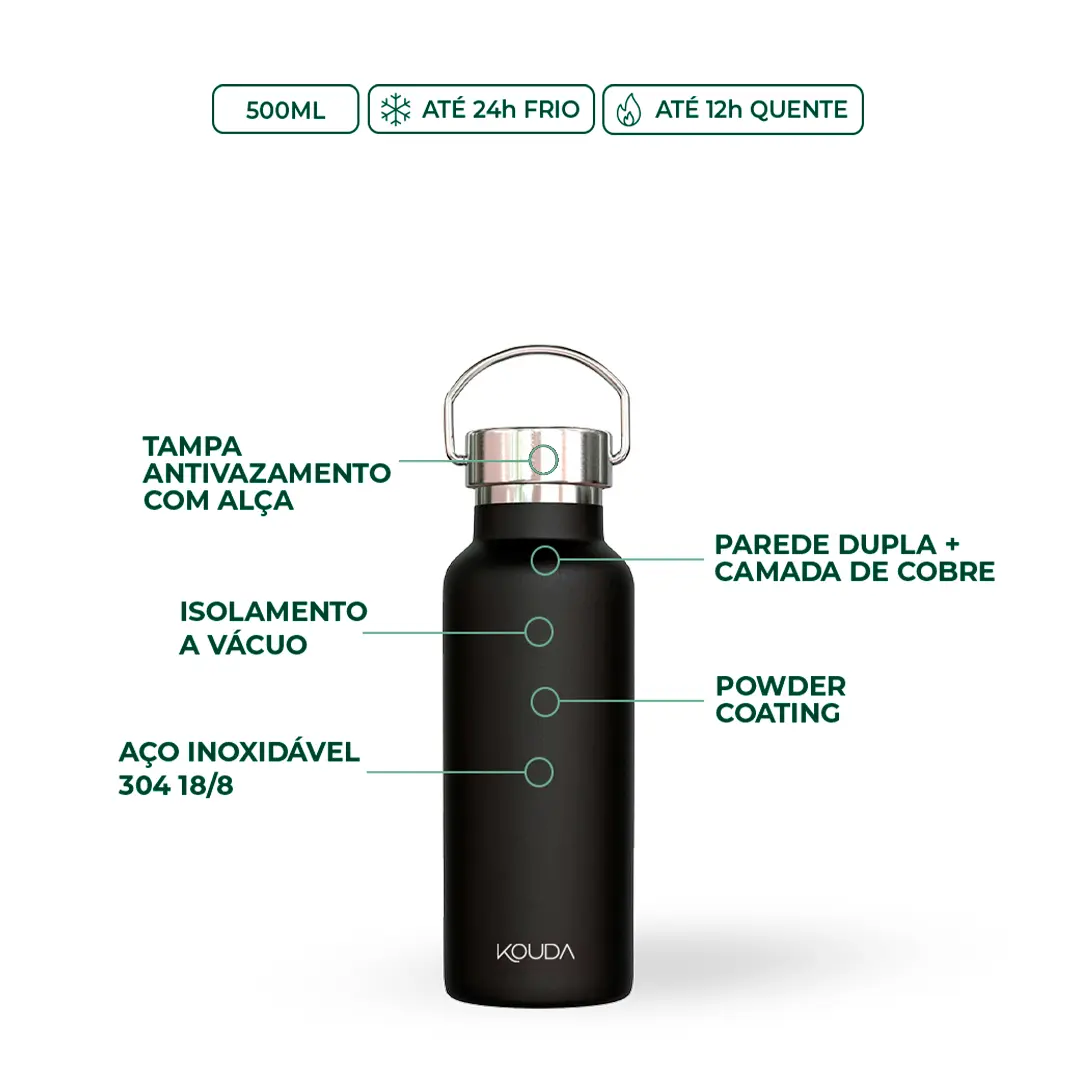 Garrafa Térmica Kouda Martial - 500ml