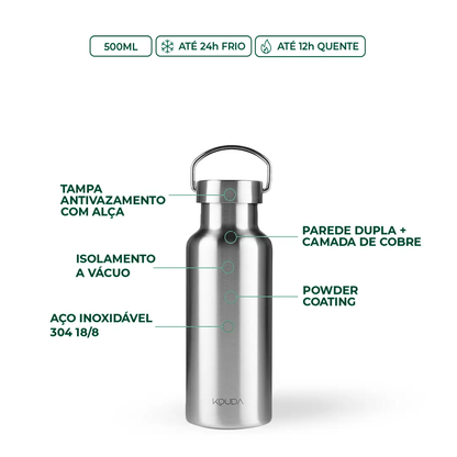 Garrafa Térmica Kouda Martial - 500ml