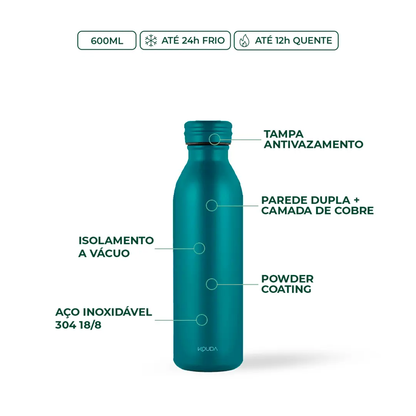 Garrafa Térmica Kouda Krios - 600ml