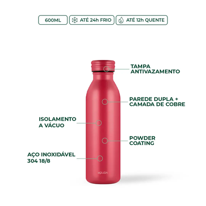 Garrafa Térmica Kouda Krios - 600ml
