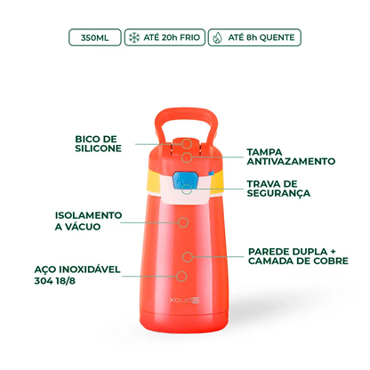 Garrafa Térmica Kouda Oka - 350ml