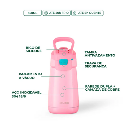 Garrafa Térmica Kouda Oka - 350ml