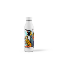 Garrafa Térmica Kouda Krios - Pinguim - F. Garu - 600ml - Branco