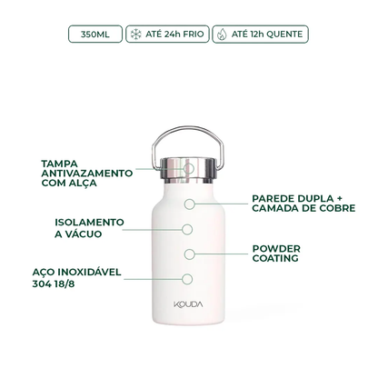 Garrafa Térmica Kouda Martial - 350ml