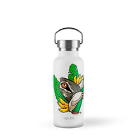 Garrafa Térmica Martial - Bicho Preguiça - F. Garu - 500ml - Branco