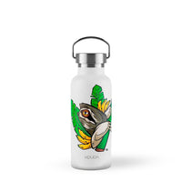 Garrafa Térmica Martial - Bicho Preguiça - F. Garu - 500ml - Branco