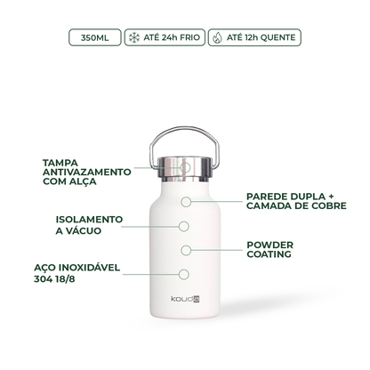 Garrafa Térmica Kouda Martial - 350ml