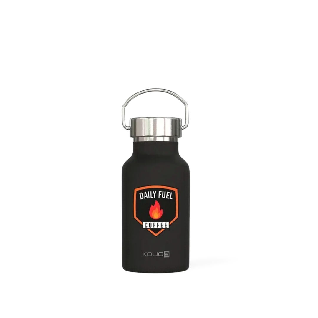 Garrafa Térmica Kouda Daily Fuel Martial - 350ml - Preto