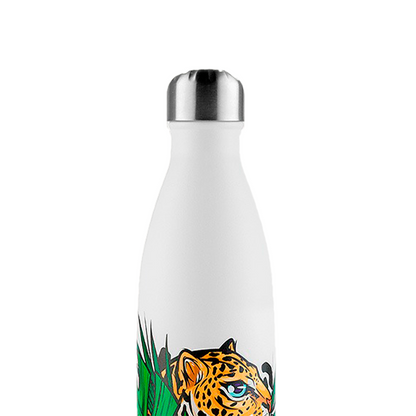 Garrafa Térmica Kouda Grey - Onça - F. Garu - 750ml - Branco