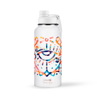 Garrafa Térmica Kouda Ladakh - Renan Manga - 960ml - Branco
