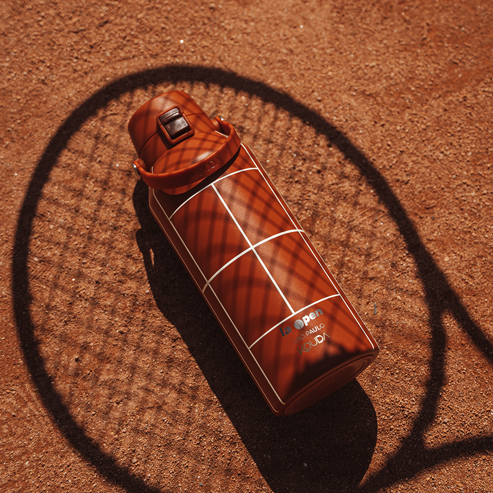 Garrafa Térmica Kouda Vega - 1 Litro - LA Open - Terracota