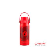 Garrafa Térmica Kouda Vega - 500ml - Rock in Rio - Fractal - Vermelho