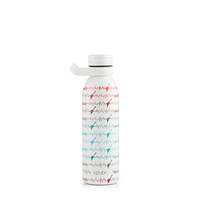 Garrafa Térmica Kouda Krios - 600ml - Rock in Rio - Sintonia  - Branco
