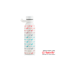 Garrafa Térmica Kouda Krios - 600ml - Rock in Rio - Sintonia  - Branco