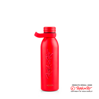 Garrafa Térmica Kouda Krios - 600ml - Rock in Rio - Lettering - Vermelho