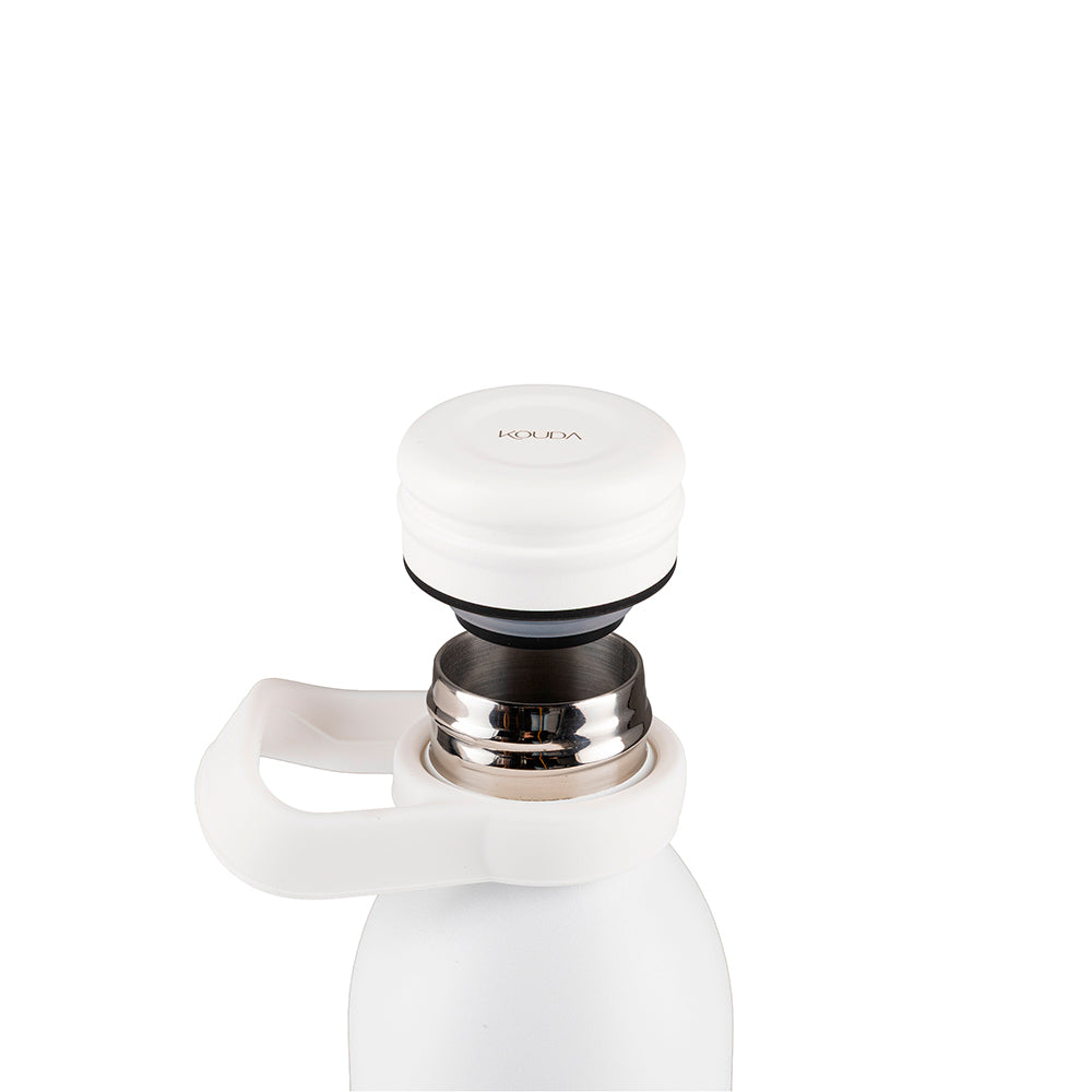 Garrafa Térmica Kouda Krios - 600ml - Branco
