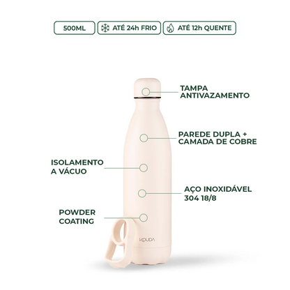 Garrafa Térmica Kouda Grey - 500ml