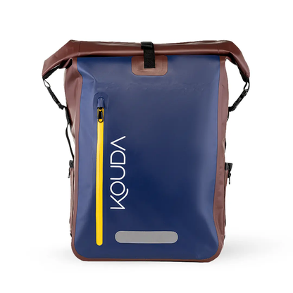 Mochila Estanque Kouda Moz - 33 litros - Azul E Marrom