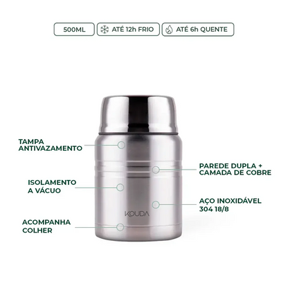 Pote Térmico Kouda Lena - 500ml