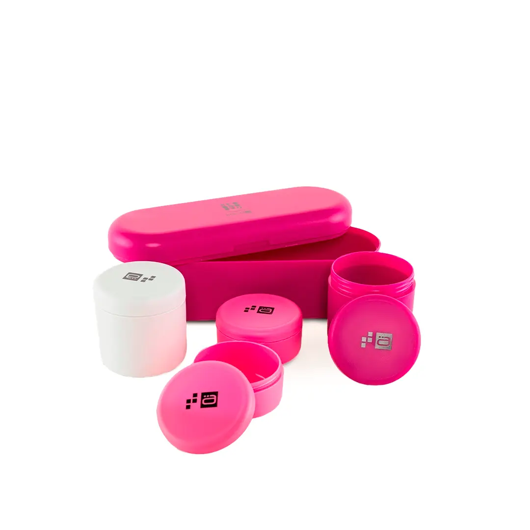 Conjunto de Porta Snacks Bento Petit - Violeta