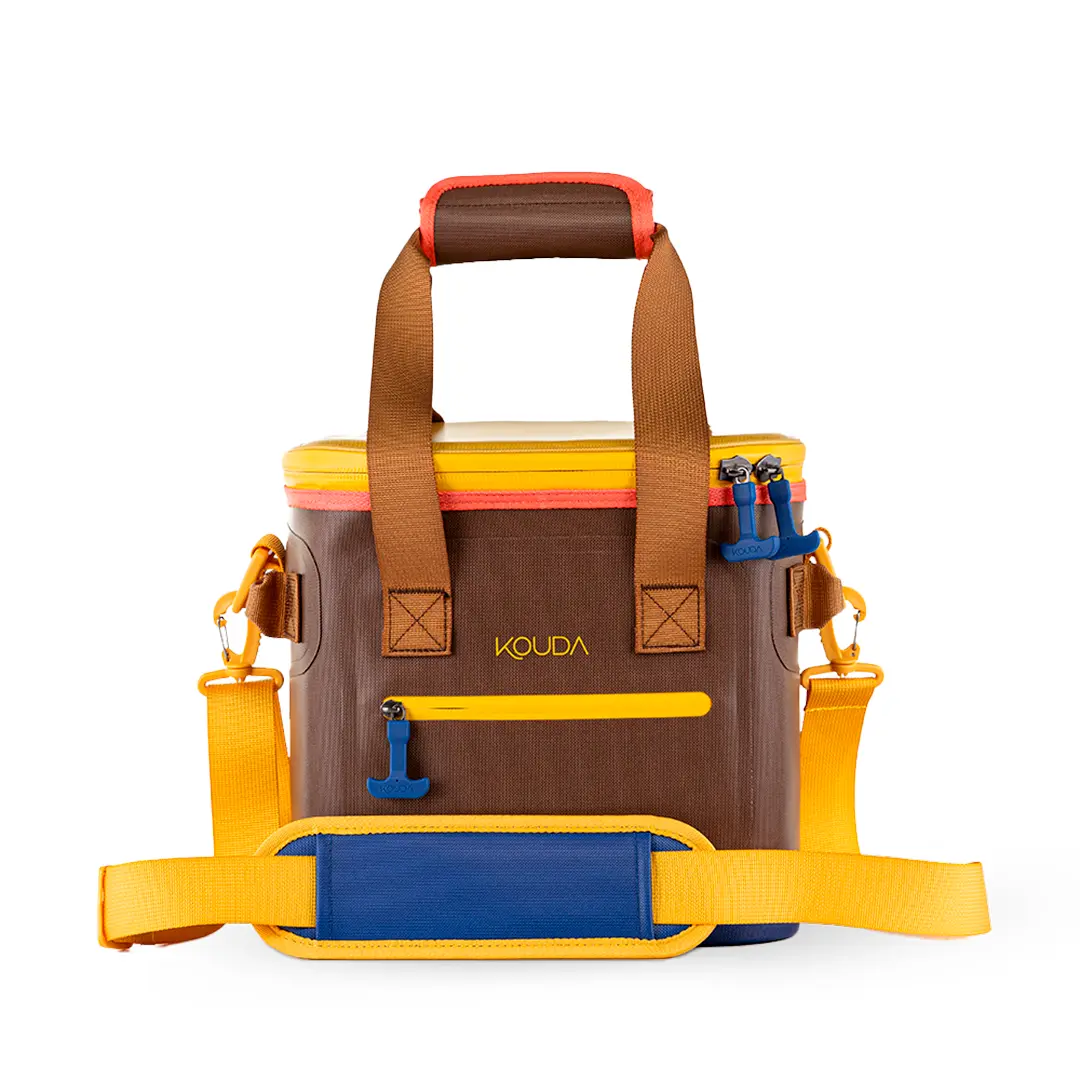 Soft Bag Térmica Kouda Misti - 18 litros - Marrom