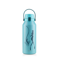 Garrafa Térmica Kouda Vega - 1 Litro - Shark Dive - Sanne - Acqua