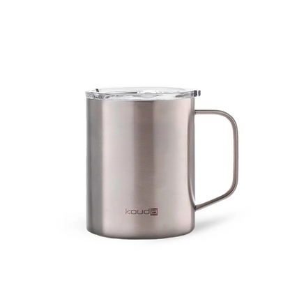 Caneca Térmica Kouda Helga - 370ml - Prata
