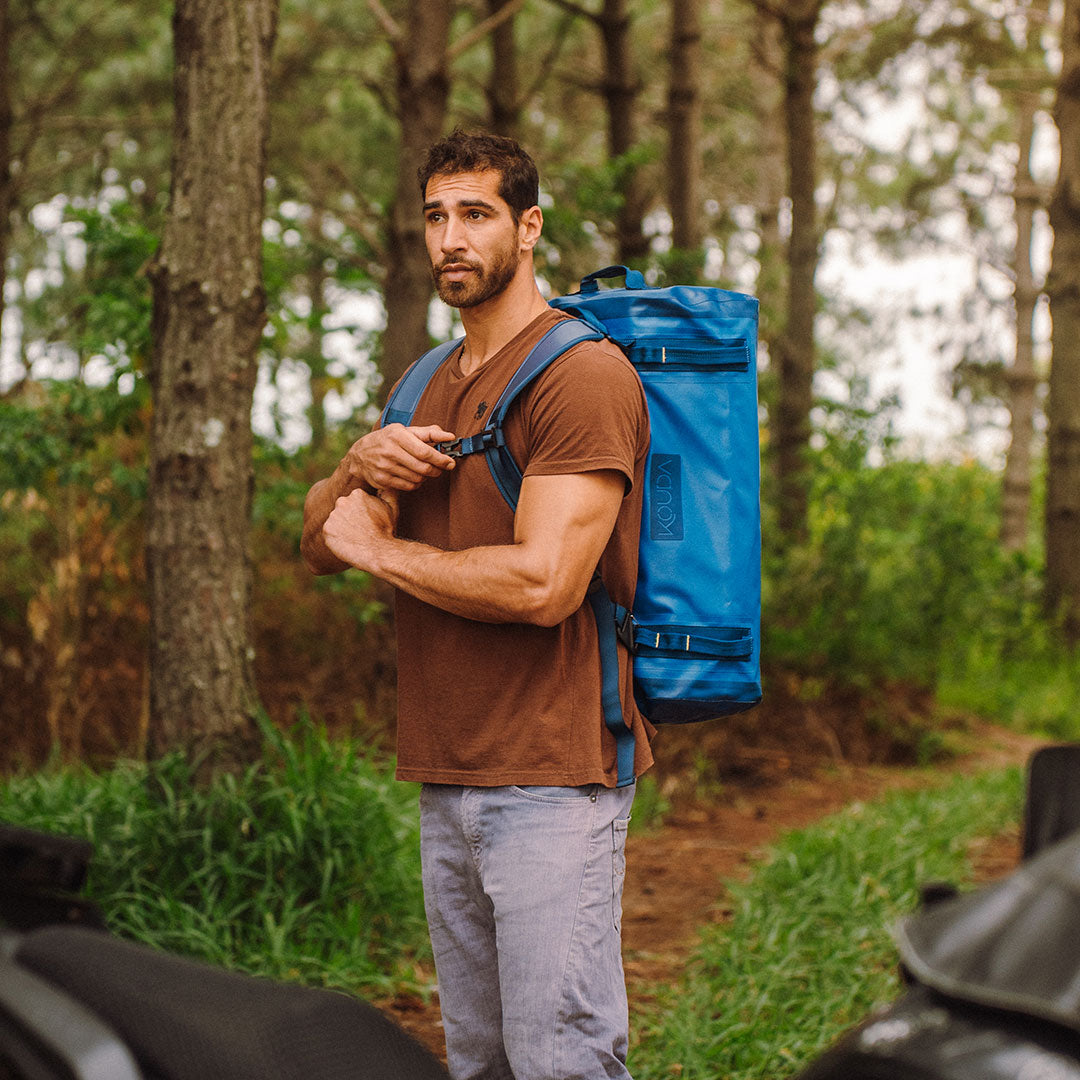 Duffel Bag Cumbuco - 50 litros - Azul – Kouda