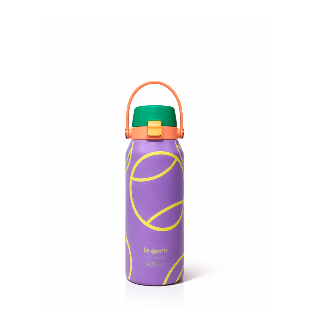 Garrafa Térmica Kouda Vega - 500ml - LA Open - Lilás