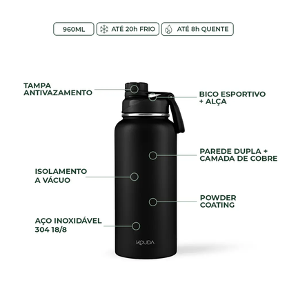 Garrafa Térmica Kouda Ladakh - 960ml