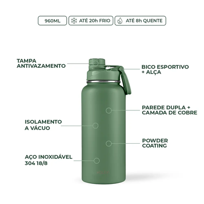Garrafa Térmica Kouda Ladakh - 960ml