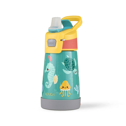 Garrafa Térmica Kouda Oka Kids – 350ml - Fundo do Mar