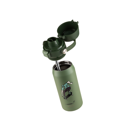 Garrafa Térmica Kouda Vega 500ml - Trick - R Casado - Verde Sálvia