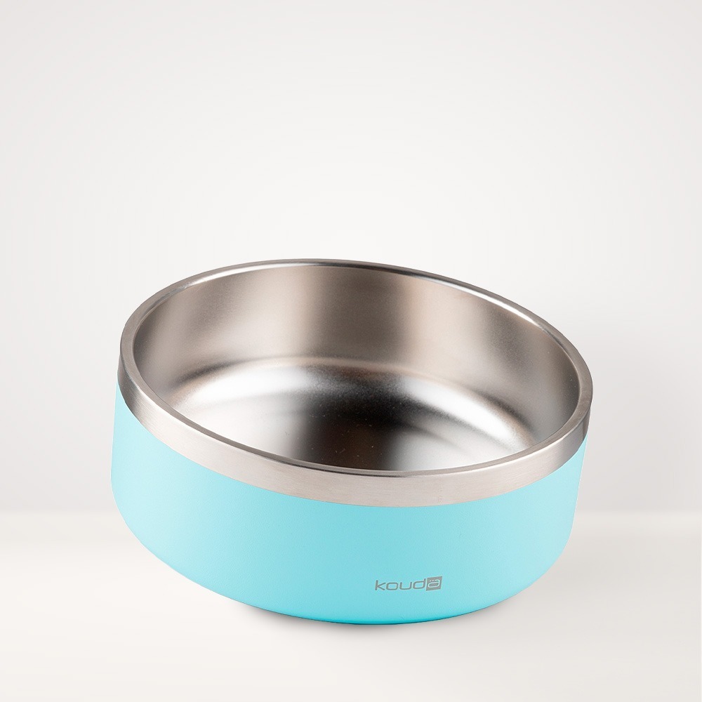 Comedouro Kouda 950ml - Pet Bowl - Azul Claro