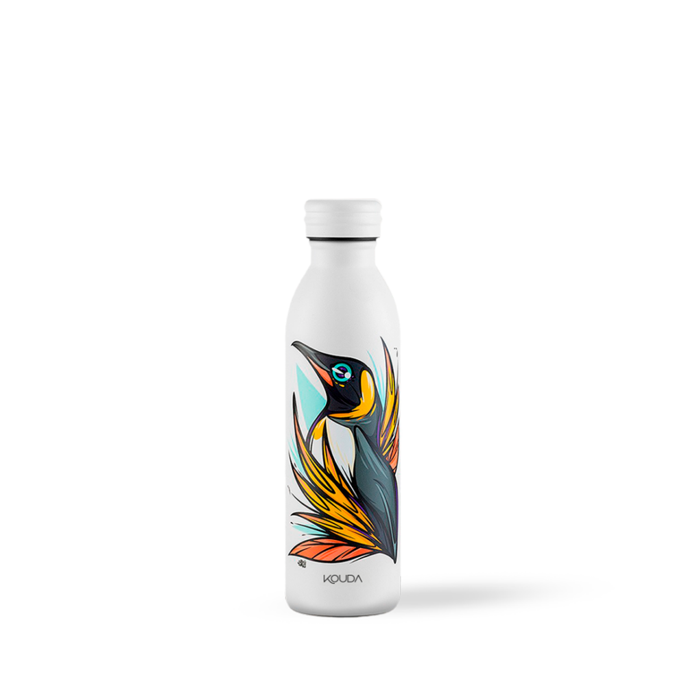 Garrafa-Termica-Kouda-600ml-Krios-Pinguim-F.-Garu_Branco - SOMBRA