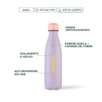 Garrafa-Pantone-Kouda-Termica-500ml-Solid-Grey_Lilás - bullets